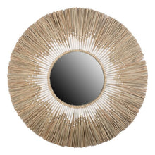 Load image into Gallery viewer, Sadira Seagrass Round Mirror
