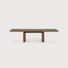 Load image into Gallery viewer, TEAK DOUBLE EXTENDABLE DINING TABLE
