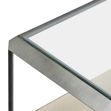 Load image into Gallery viewer, SHAGREEN SHADOW BOX COFFEE TABLE
