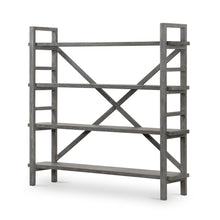 Load image into Gallery viewer, TOSCANA LARGE BOOKSHELF IN WASHED GREY
