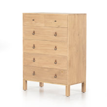 Load image into Gallery viewer, ISADOR TALL 6 DRAWER DRESSER
