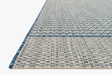 Load image into Gallery viewer, INDOOR/ OUDOOR BLUE ISLE RUG BY LOLOI
