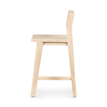 Load image into Gallery viewer, SOLID MANGO WOOD CLARITA COUNTER STOOL
