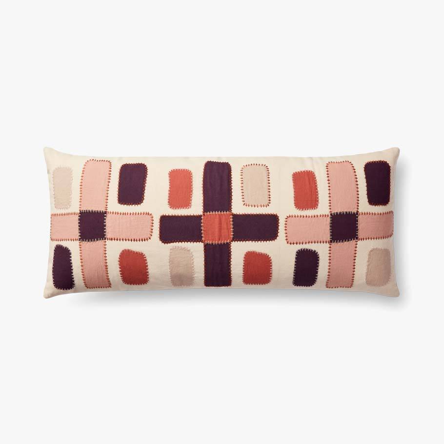 Justina Blakeney × Loloi Geometric Lumbar Pillow